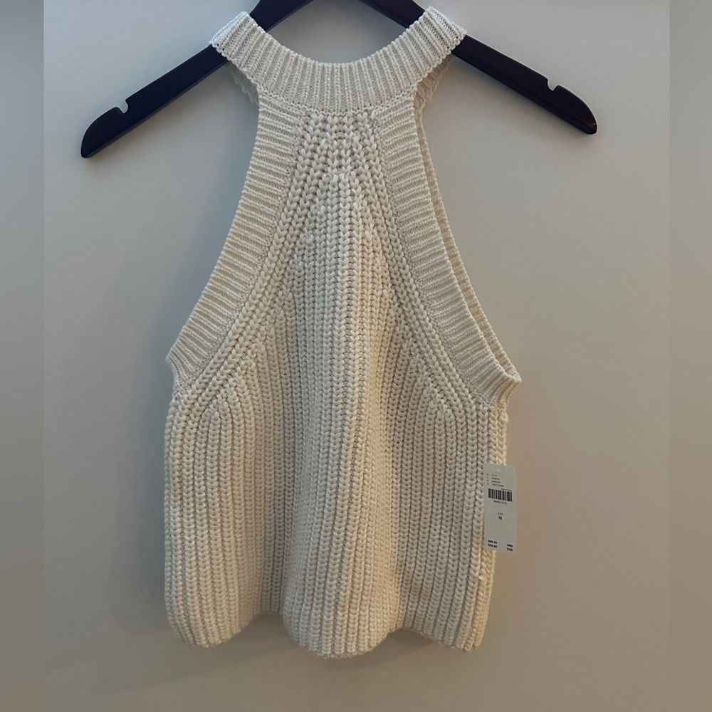 NWT halter sweater tank anthro - Picture 4 of 6